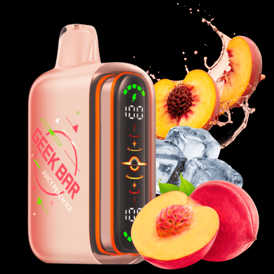 Geek Bar Pulse 2 80K Disposable Vape - Juicy Peach Ice 80000 Puffs / 20mg Winkler Vape SuperStore and Bong Shop Manitoba Canada