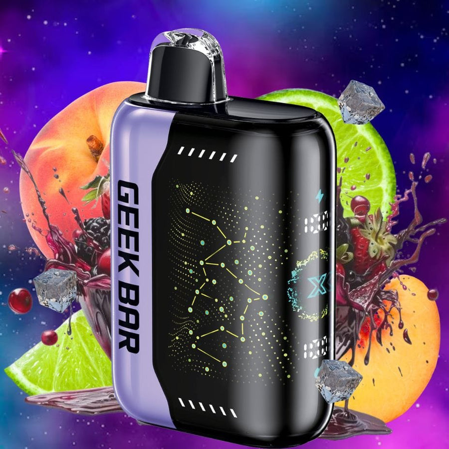 Geek Bar Pulse X 25K Disposable Vape - Peach Berry Lime Ice 25000 / 20mg Winkler Vape SuperStore and Bong Shop Manitoba Canada