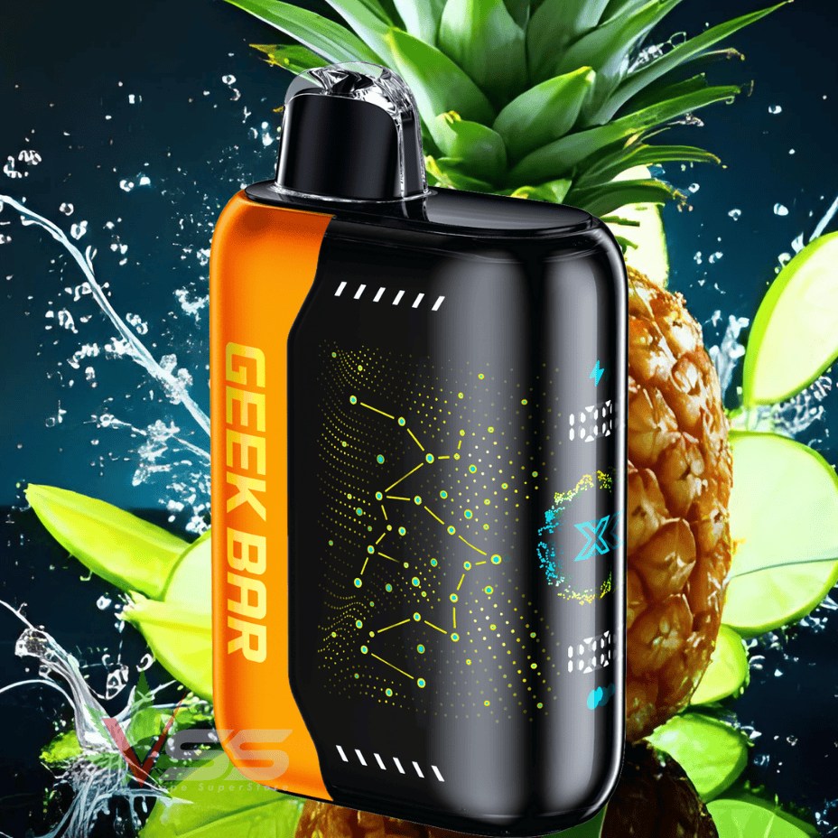 Geek Bar Pulse X 25K Disposable Vape - Pineapple Lime Ice 25000 / 20mg/ml Winkler Vape SuperStore and Bong Shop Manitoba Canada