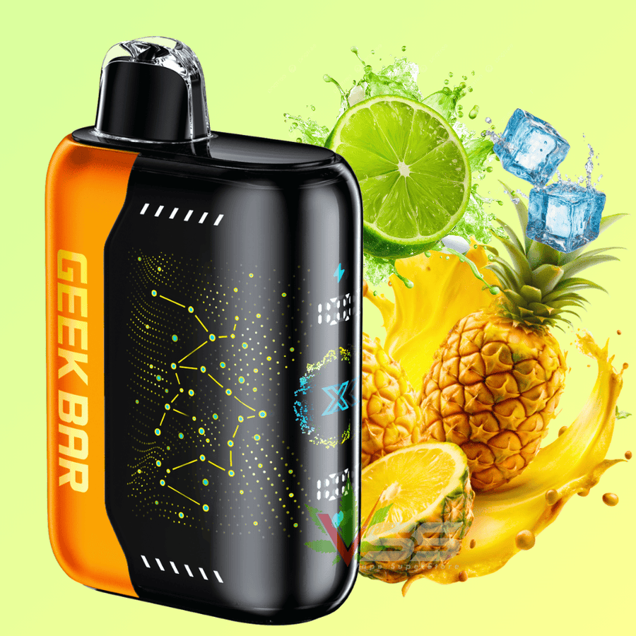 Geek Bar Pulse X 25K Disposable Vape - Pineapple Lime Ice 25000 / 20mg/ml Winkler Vape SuperStore and Bong Shop Manitoba Canada