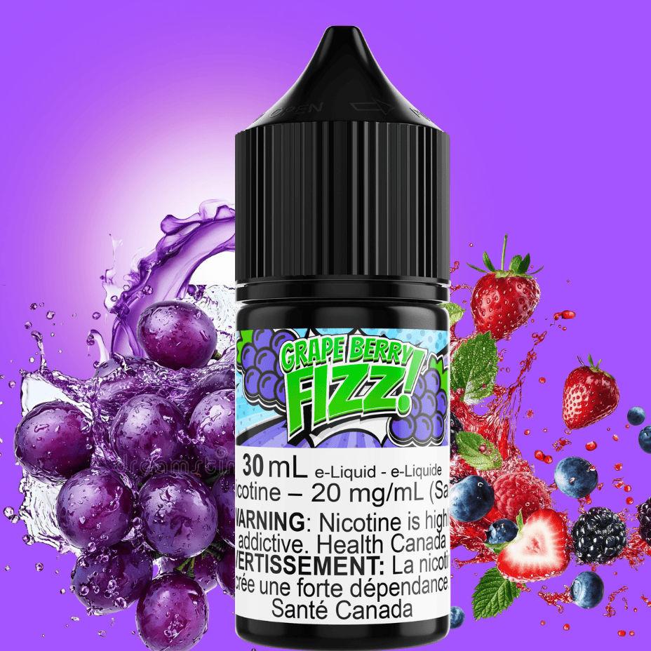 Grape Berry Fizz Salt by Maverick E-Liquid Winkler Vape SuperStore and Bong Shop Manitoba Canada