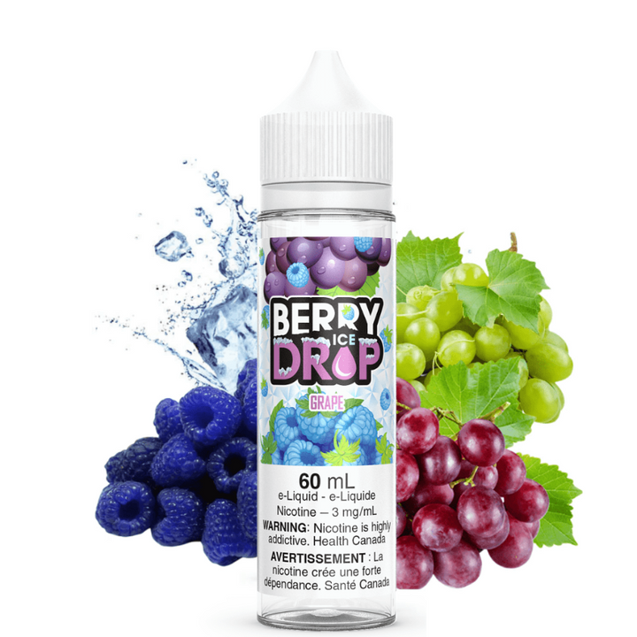 Grape Ice by Berry Drop E-Liquid Winkler Vape SuperStore and Bong Shop Manitoba Canada