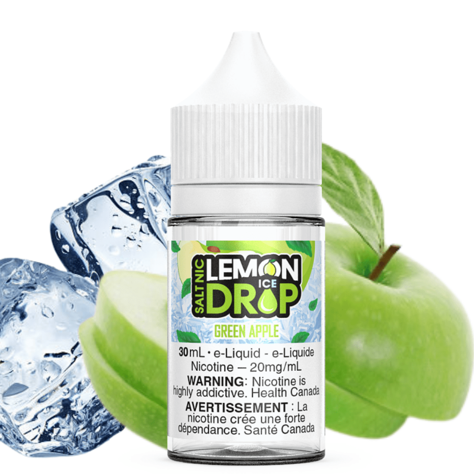 Green Apple Ice by Lemon Drop Salt 12mg Winkler Vape SuperStore and Bong Shop Manitoba Canada