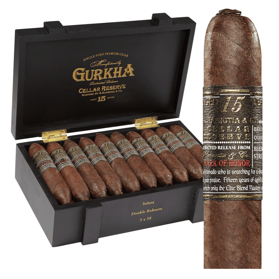 Gurkha Cellar Reserve 15 Year Limitada Hedonism Winkler Vape SuperStore and Bong Shop Manitoba Canada