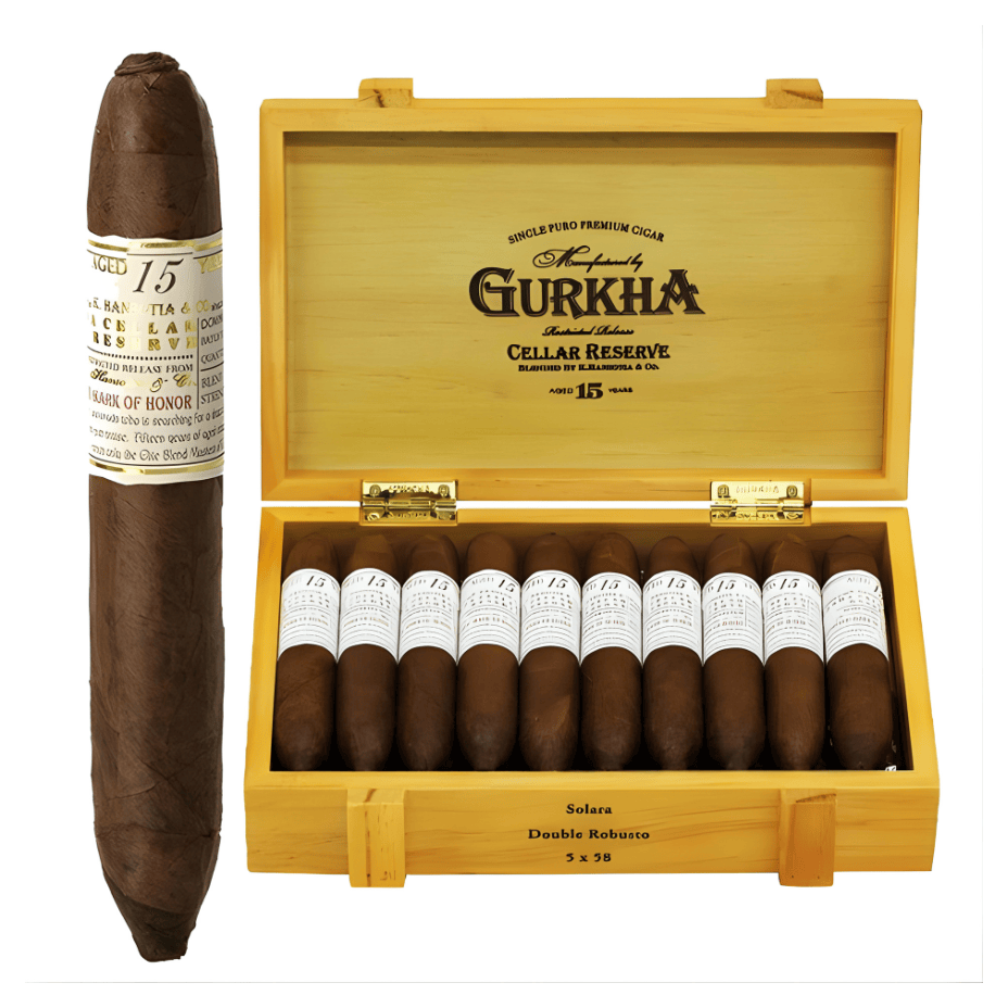 Gurkha Cellar Reserve 15 Year Solara DBL Robusto Winkler Vape SuperStore and Bong Shop Manitoba Canada