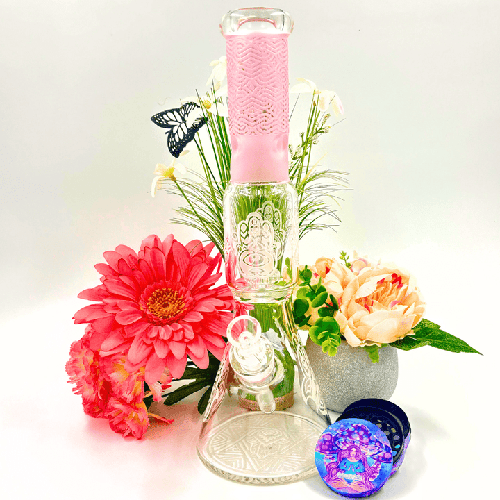 High Class Glass 7mm Third Eye Beaker Pink Winkler Vape SuperStore and Bong Shop Manitoba Canada