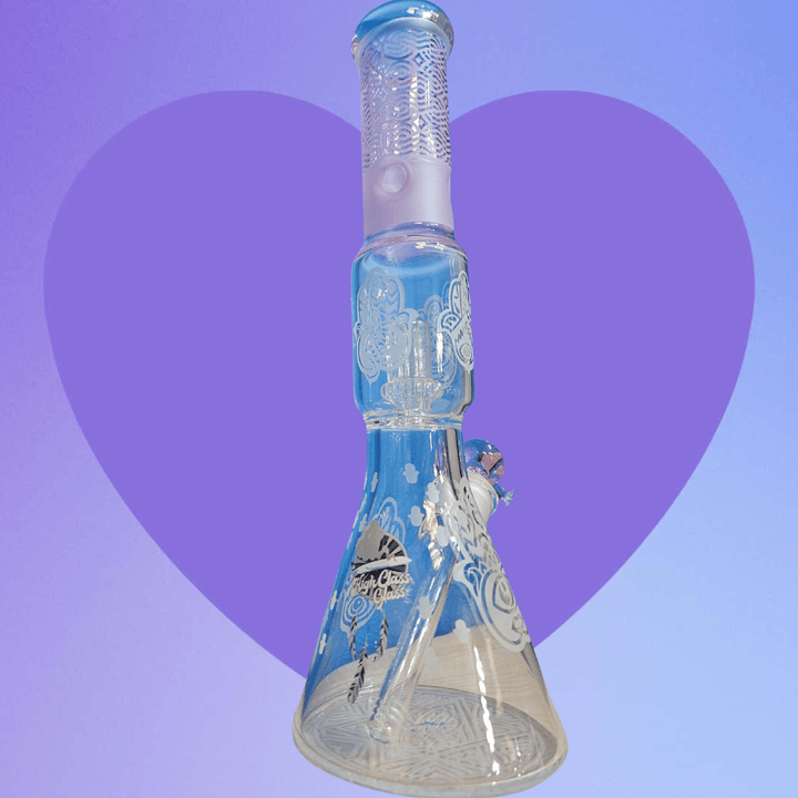 High Class Glass 7mm Third Eye Beaker Pink Winkler Vape SuperStore and Bong Shop Manitoba Canada