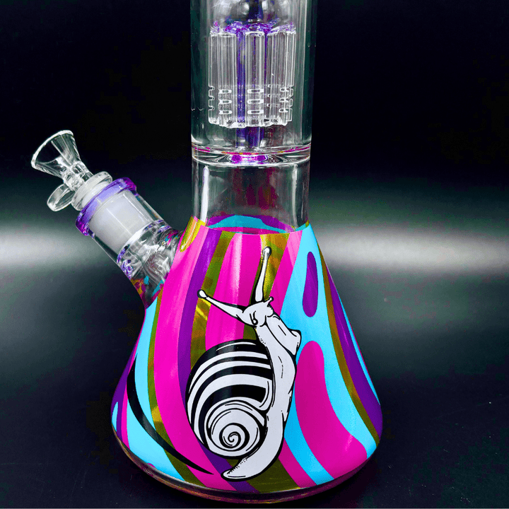 Infyniti Untamed 7mm Snail Beaker w/ Tree Perc 14" Winkler Vape SuperStore and Bong Shop Manitoba Canada