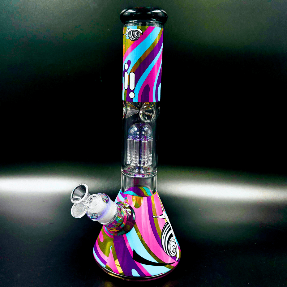 Infyniti Untamed 7mm Snail Beaker w/ Tree Perc 14" Winkler Vape SuperStore and Bong Shop Manitoba Canada
