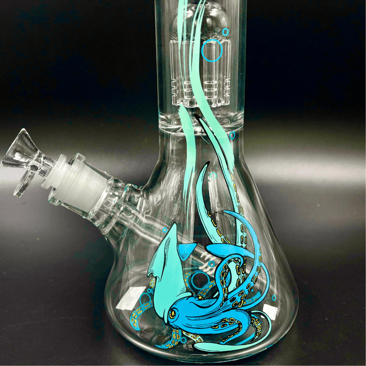 Infyniti Untamed 7mm Squid Beaker w/ Tree Perc  14" Winkler Vape SuperStore and Bong Shop Manitoba Canada