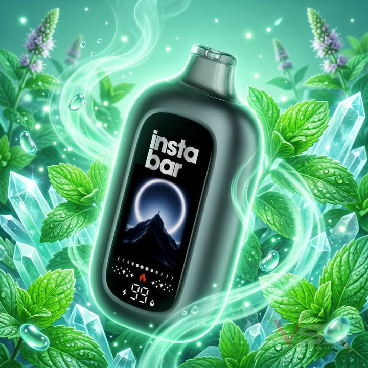 Insta Bar 120K Disposable Vape - Mint 120000 / 20mg Winkler Vape SuperStore and Bong Shop Manitoba Canada
