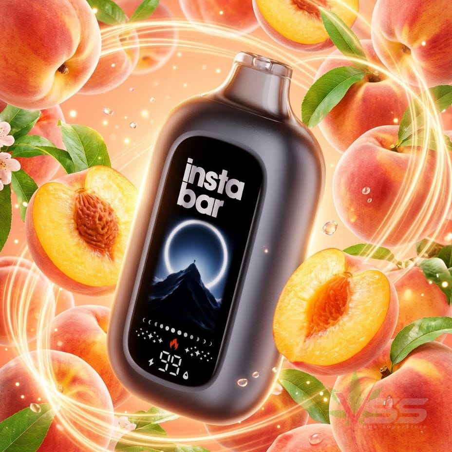 Insta Bar 120K Disposable Vape - Peach G 120000 / 20mg Winkler Vape SuperStore and Bong Shop Manitoba Canada
