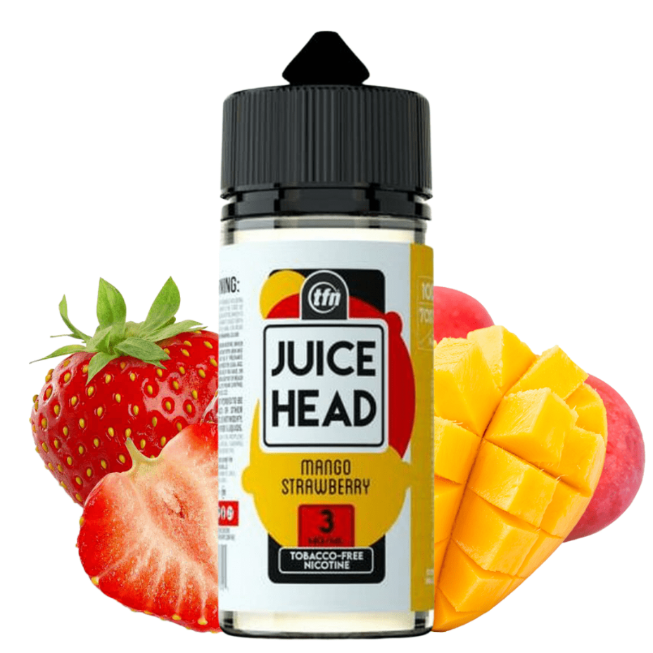 Juice Head E Juice Mango Strawberry TFN by Juice Head-100ml Mango Strawberry TFN by Juice Head-100ml-Winkler Vape SuperStore Manitoba