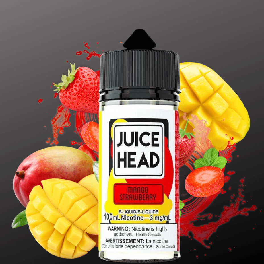 Juice Head Freebase E-Liquid Mango Strawberry by Juice Head-100ml Mango Strawberry by Juice Head-100ml-Winkler Vape SuperStore Manitoba