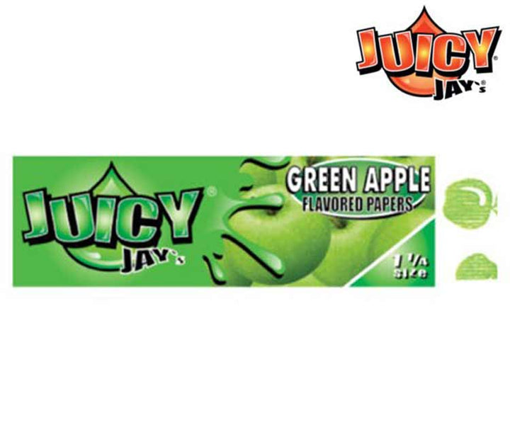 Juicy Jay's 420 Accessories Green Apple Juicy Jay's Rolling Papers Juicy Jay's Rolling Papers -Winkler Vape SuperStore & Bong Shop, Manitoba, Canada