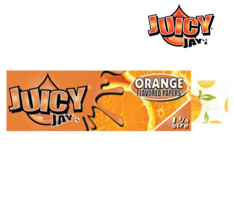 Juicy Jay's 420 Accessories Orange Juicy Jay's Rolling Papers Juicy Jay's Rolling Papers -Winkler Vape SuperStore & Bong Shop, Manitoba, Canada
