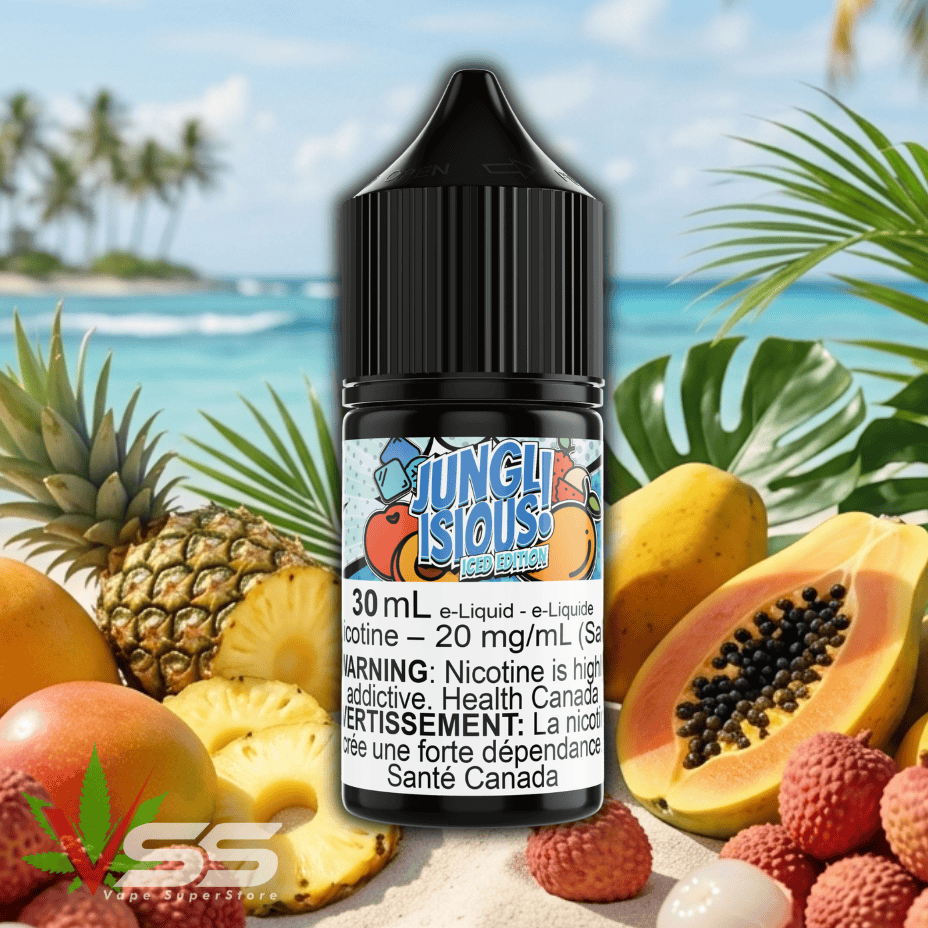 Junglicious Salt by Maverick E-Liquid Winkler Vape SuperStore and Bong Shop Manitoba Canada