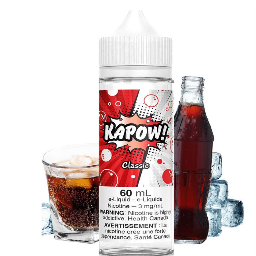 Kapow E-Liquid E-Liquid 60ml / 3mg Classic by Kapow E-Liquid-60ml Classic by Kapow E-Liquid-60ml-Morden Vape SuperStore & Cannabis Shop
