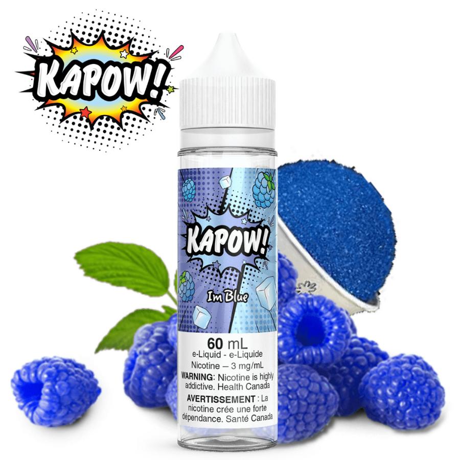 Kapow E-Liquid E-Liquid 60ml / 3mg Im Blue by Kapow E-Liquid Im Blue by Kapow E-Liquid-Winkler Vape SuperStore Manitoba, Canada