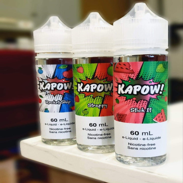 Kapow E-Liquid Kapow E-Liquid Strappy by Kapow E-Liquid Strappy by Kapow E-liquid-Winkler Vape SuperStore Manitoba & our online