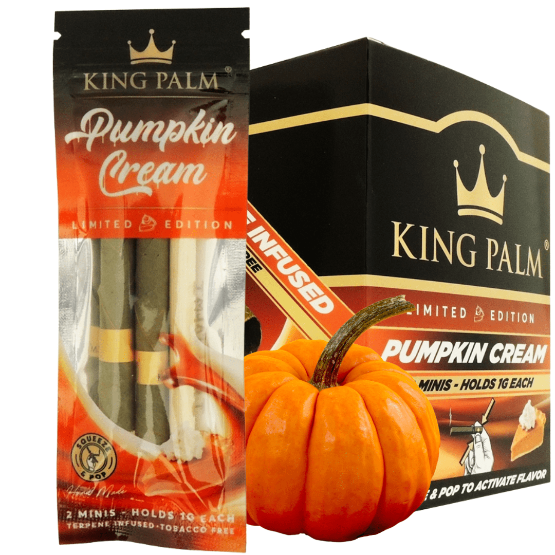 King Palm Mini Pre-Rolls-Pumpkin Cream Winkler Vape SuperStore and Bong Shop Manitoba Canada