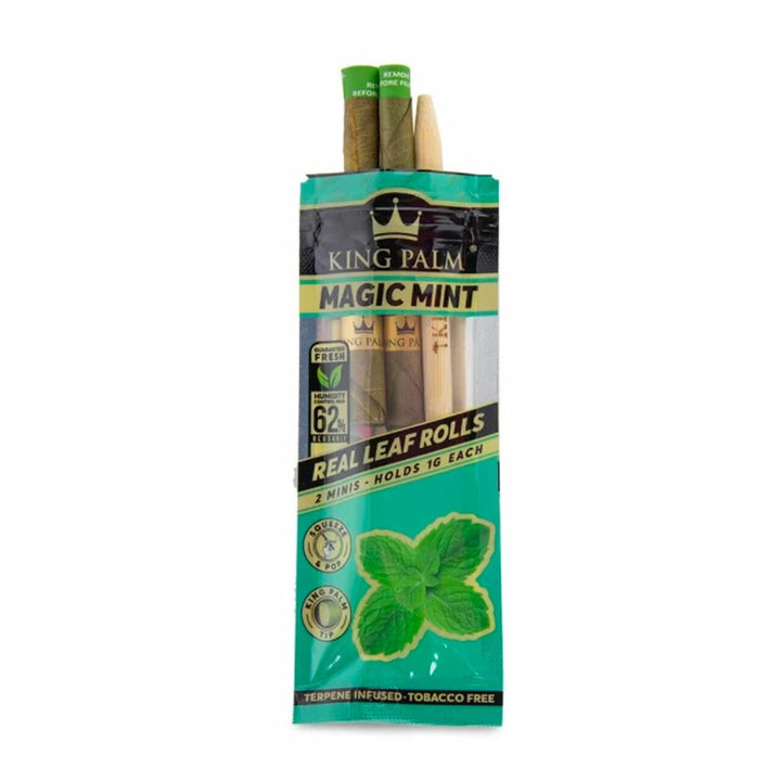 King Palm Pre-Roll Pouches 2/pkg / Magic Mint 1G Winkler Vape SuperStore and Bong Shop Manitoba Canada
