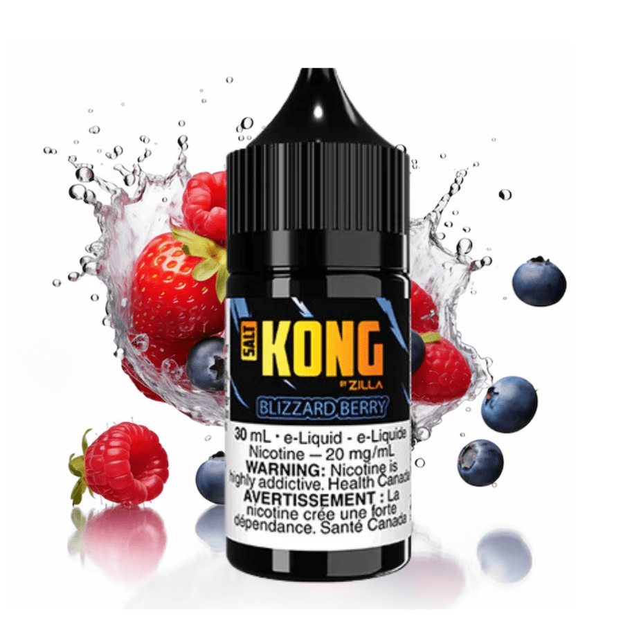 Kong Salt by Zilla-Blizzard Berry 30ml / 20mg Winkler Vape SuperStore and Bong Shop Manitoba Canada