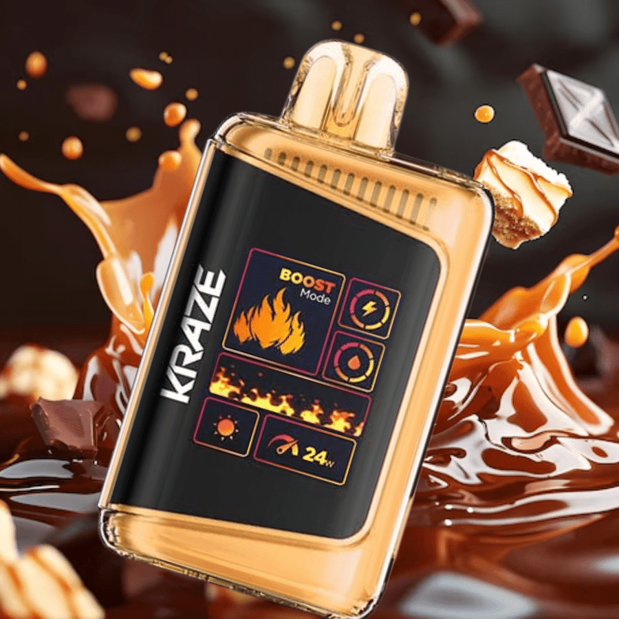 Kraze HD Mega 20k Disposable Vape - Sea Salt Crumbs 20000 / 20mg Winkler Vape SuperStore and Bong Shop Manitoba Canada