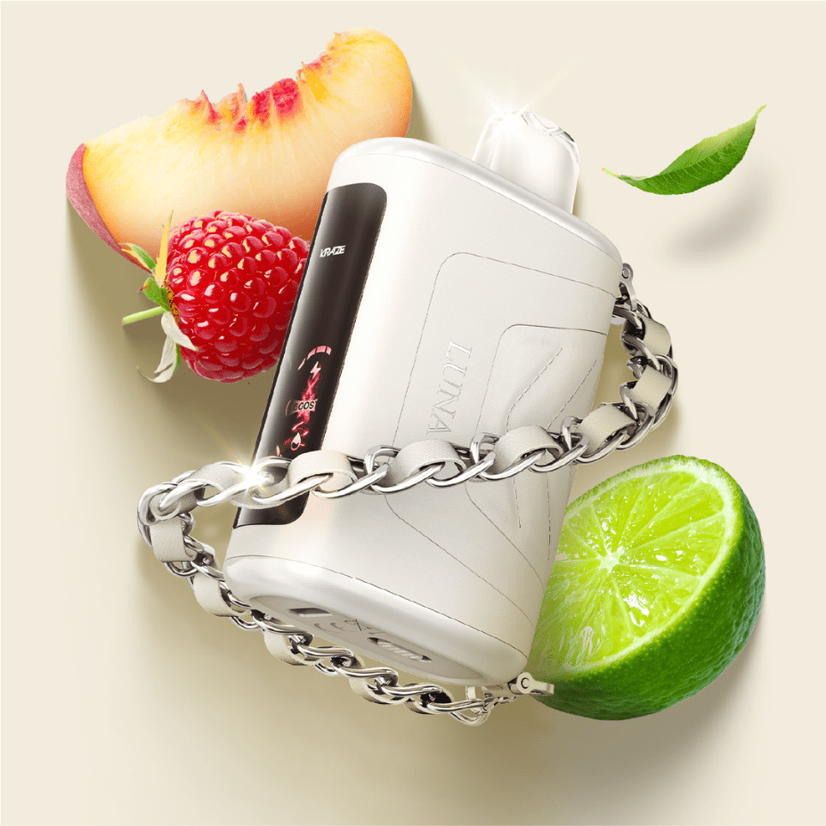 Kraze Luna 42K Disposable Vape-White Peach Razz Lime Winkler Vape SuperStore and Bong Shop Manitoba Canada