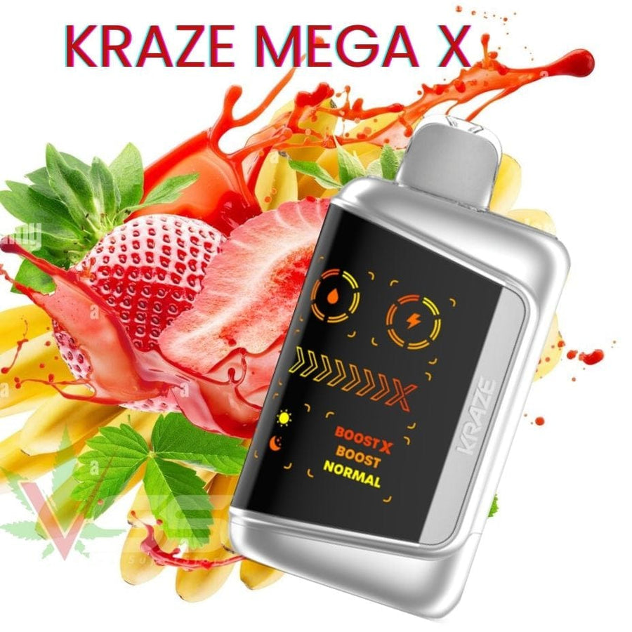 Kraze Mega X 48K - White G.B. Ice Winkler Vape SuperStore and Bong Shop Manitoba Canada