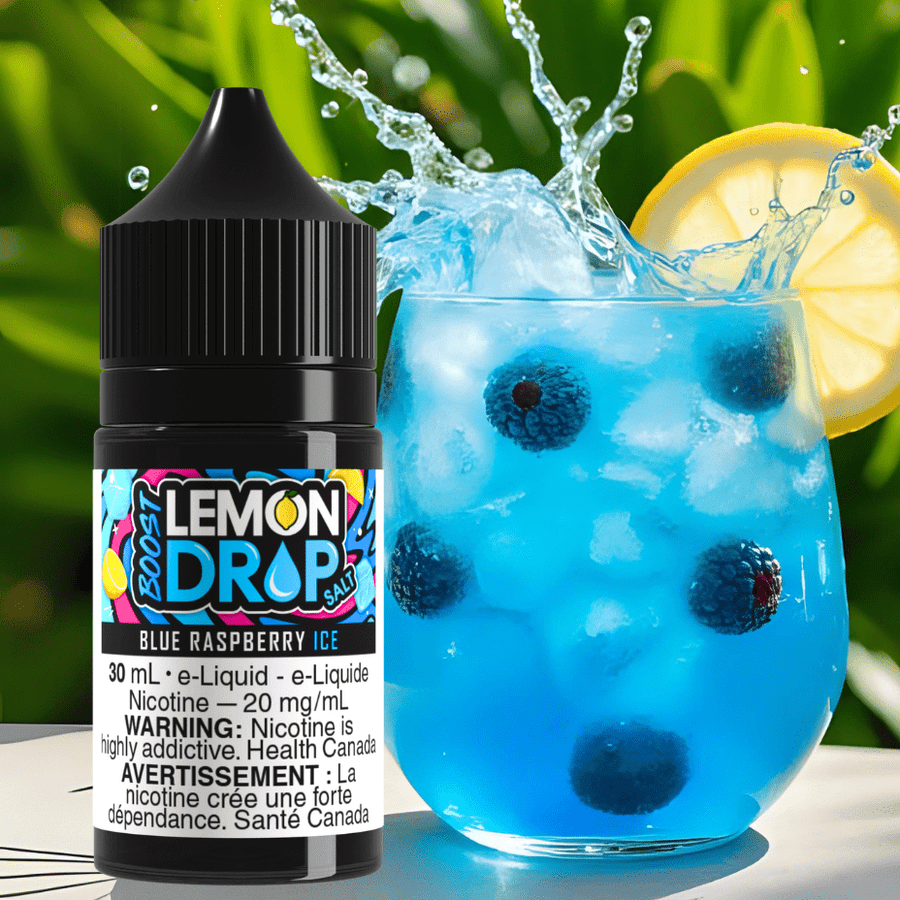 Lemon Drop Boost Salt - Blue Raspberry Ice Winkler Vape SuperStore and Bong Shop Manitoba Canada