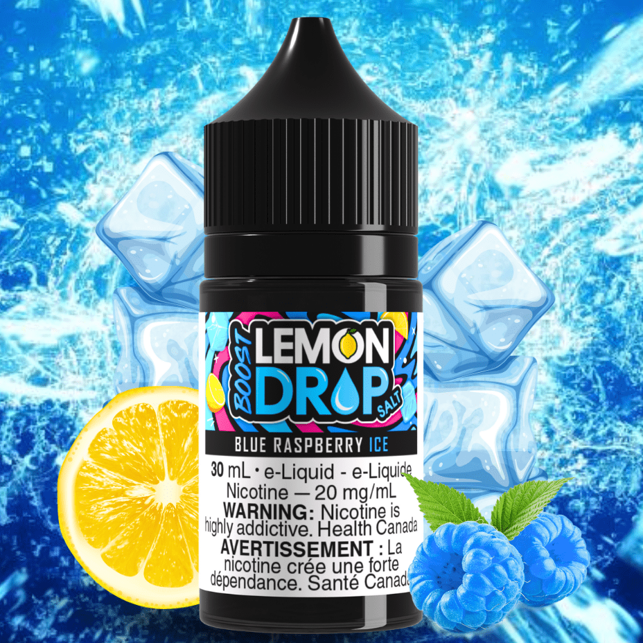 Lemon Drop Boost Salt - Blue Raspberry Ice Winkler Vape SuperStore and Bong Shop Manitoba Canada