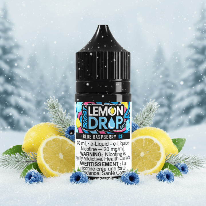 Lemon Drop Boost Salt - Blue Raspberry Ice Winkler Vape SuperStore and Bong Shop Manitoba Canada