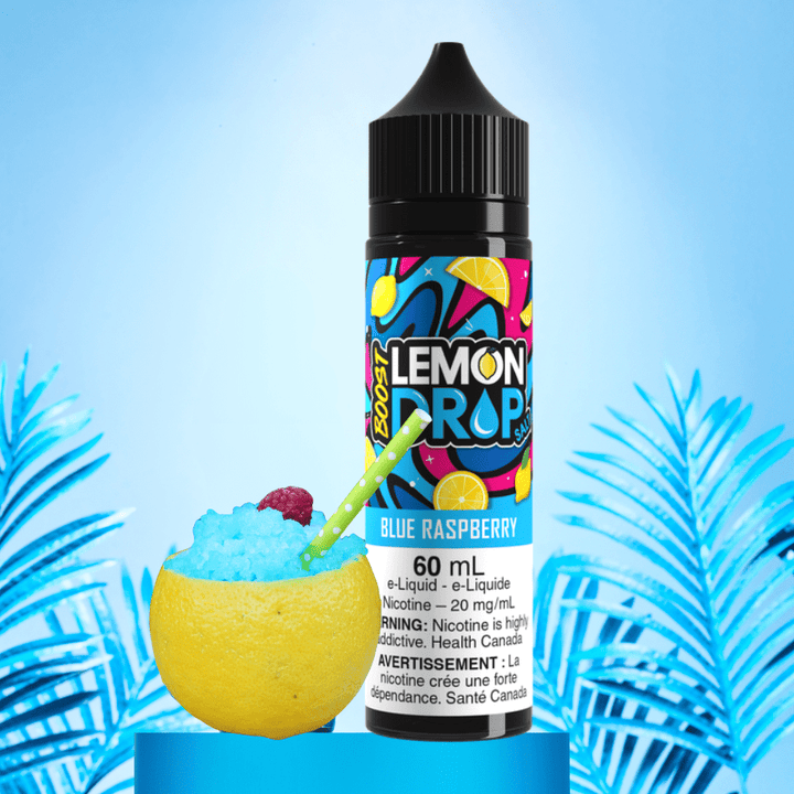 Lemon Drop Boost Salt Nic 60ml - Blue Raspberry Winkler Vape SuperStore and Bong Shop Manitoba Canada