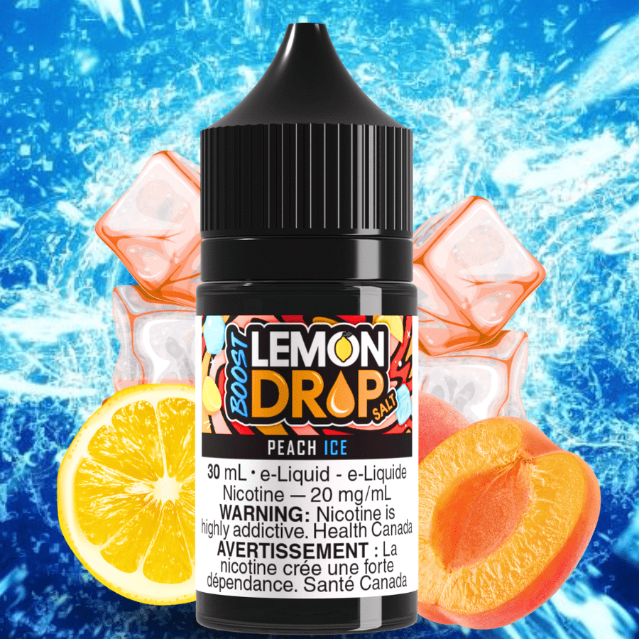 Lemon Drop Boost Salt - Peach Ice Winkler Vape SuperStore and Bong Shop Manitoba Canada