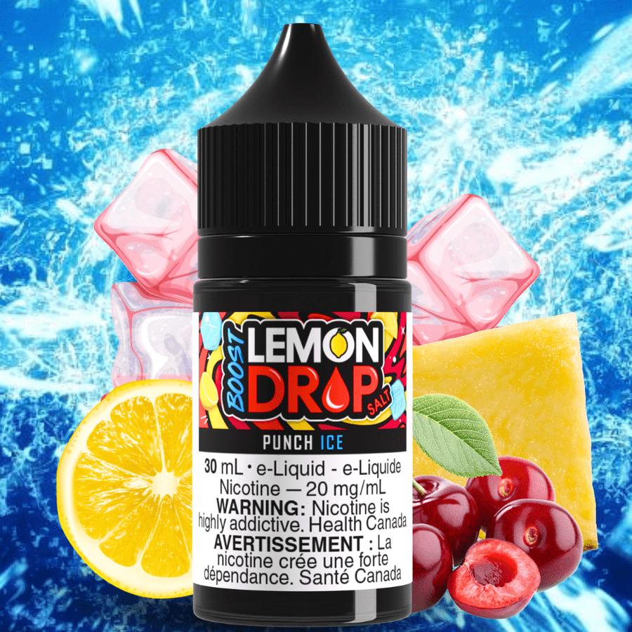 Lemon Drop Boost Salt - Punch Ice Winkler Vape SuperStore and Bong Shop Manitoba Canada
