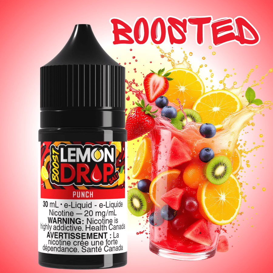 Lemon Drop Boost Salt - Punch Winkler Vape SuperStore and Bong Shop Manitoba Canada