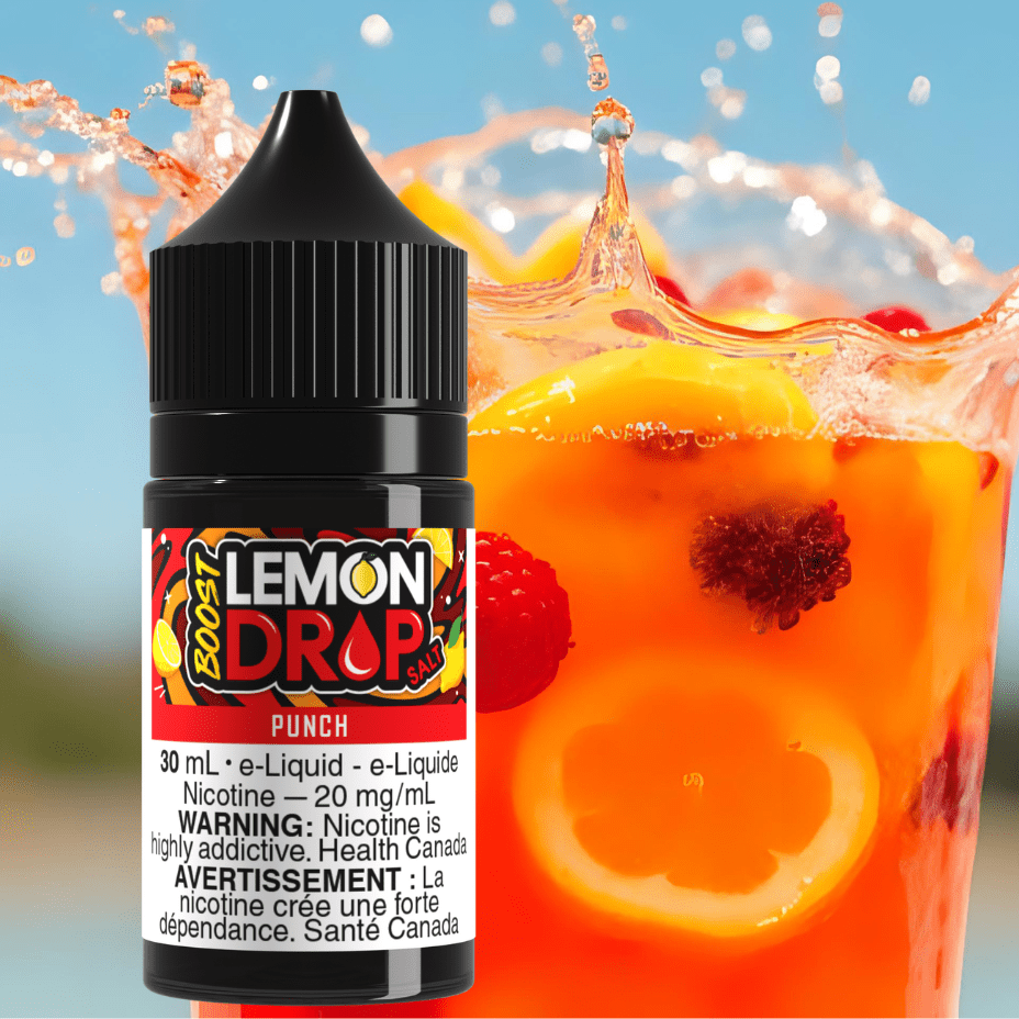 Lemon Drop Boost Salt - Punch Winkler Vape SuperStore and Bong Shop Manitoba Canada