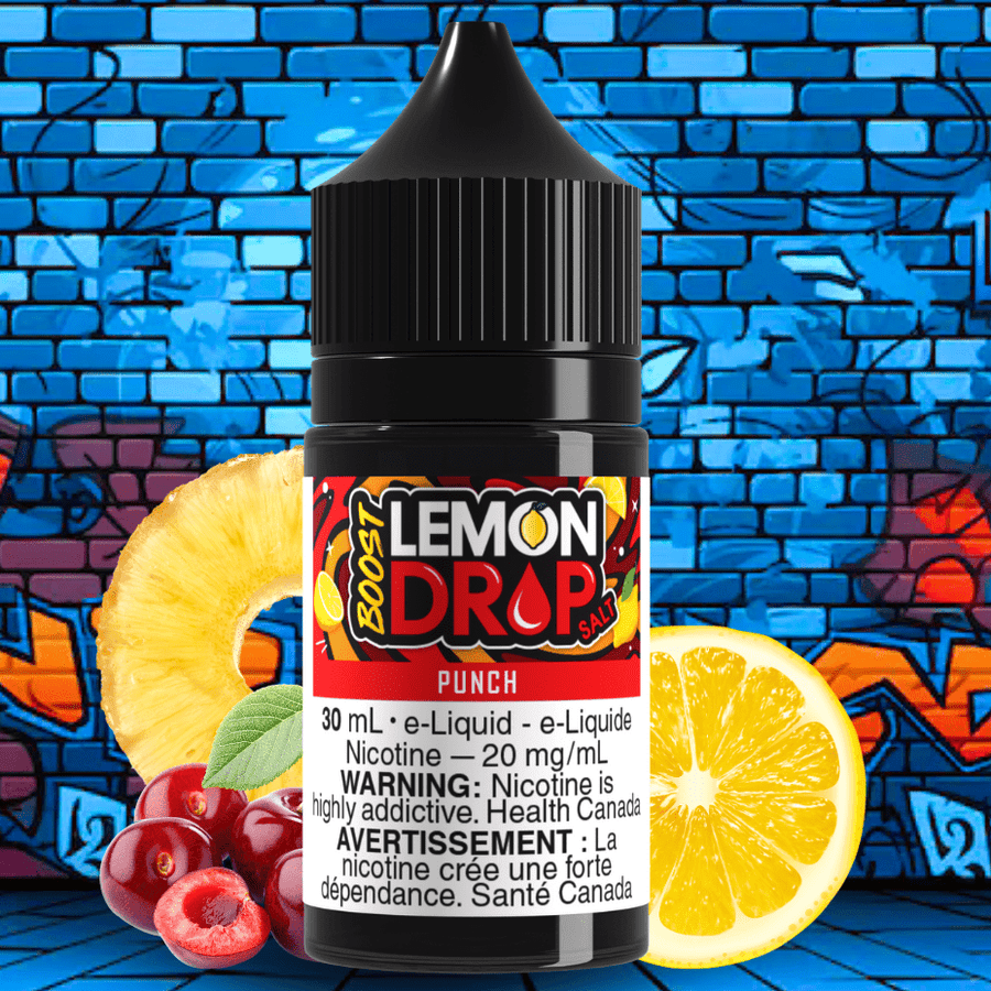 Lemon Drop Boost Salt - Punch Winkler Vape SuperStore and Bong Shop Manitoba Canada