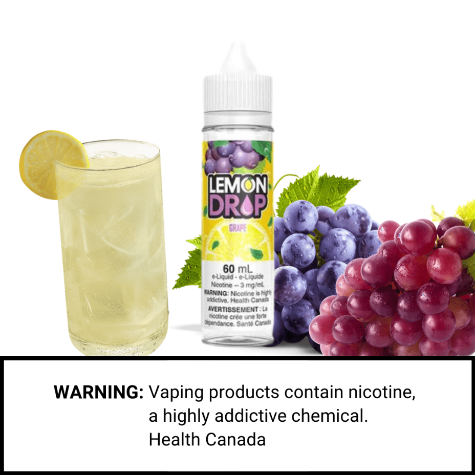 Lemon Drop E-Liquid E-Liquid 3mg Grape by Lemon Drop 60ml Grape by Lemon Drop E-liquid-Winkler Vape SuperStore Manitoba