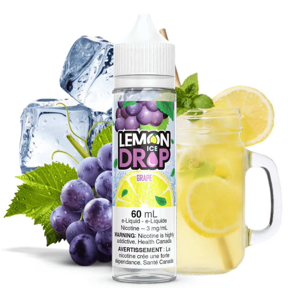 Lemon Drop Ice E-Liquid E-Liquid Grape by Lemon Drop Ice Grape by Lemon Drop Ice E-Liquid-Winkler  Vape SuperStore Manitoba Cananda