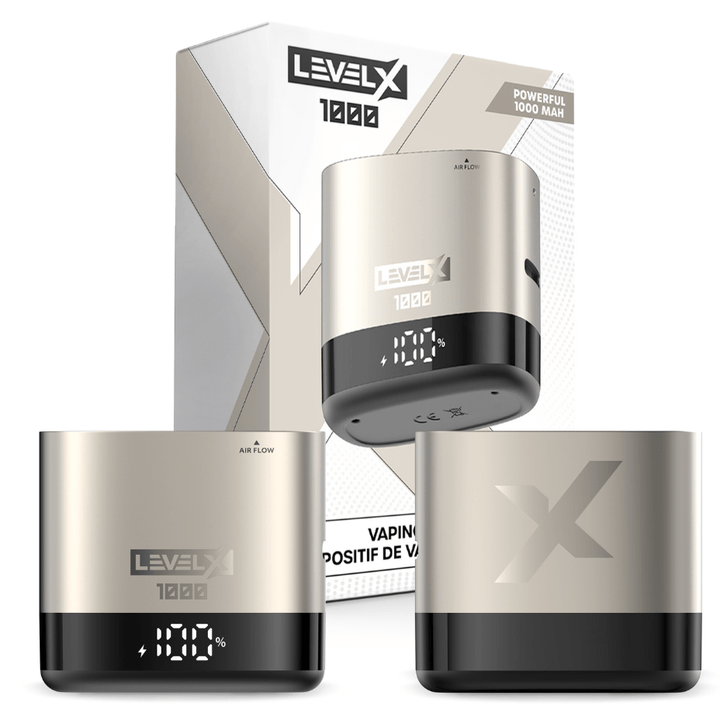 Level X Closed Pod Systems 1000mAh / Prestige Gold Level X Device Kit 1000 Level X Device Kit 1000-Level X Batteries in Manitoba