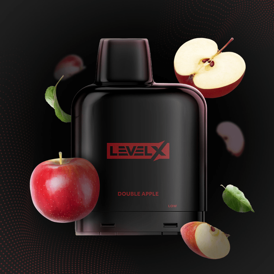 Level X Closed Pod Systems 7000 Puffs / 20mg Level X Essential Pod-Double Apple Level X Essential Pod-Double Apple-Winkler Vape SuperStore Manitoba, CA