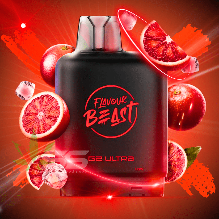 Level X G2 Ultra Flavour Beast Pod 50k-Bangin' Blood Orange 50000 / 20mg Winkler Vape SuperStore and Bong Shop Manitoba Canada