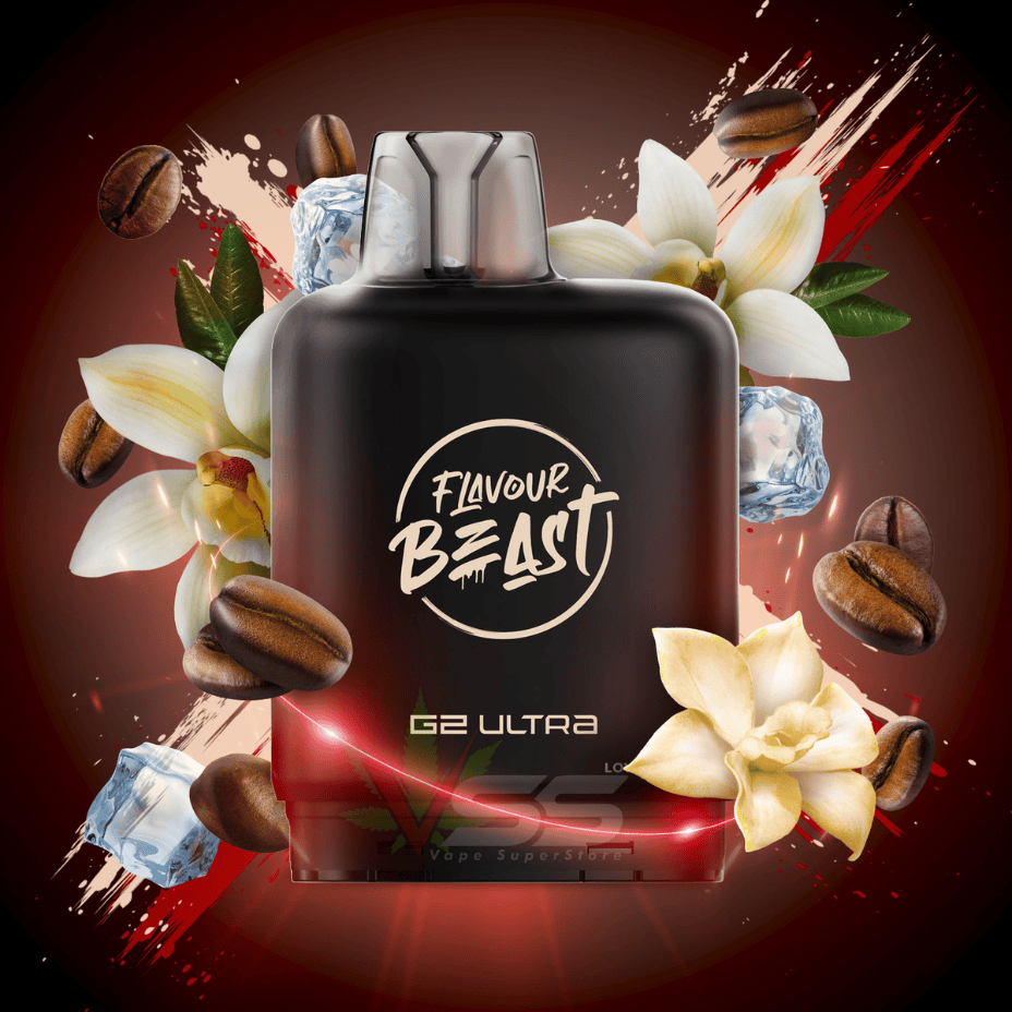 Level X G2 Ultra Flavour Beast Pod 50k - Vanilla Coffee Iced 50000 / 20mg/ml Winkler Vape SuperStore and Bong Shop Manitoba Canada
