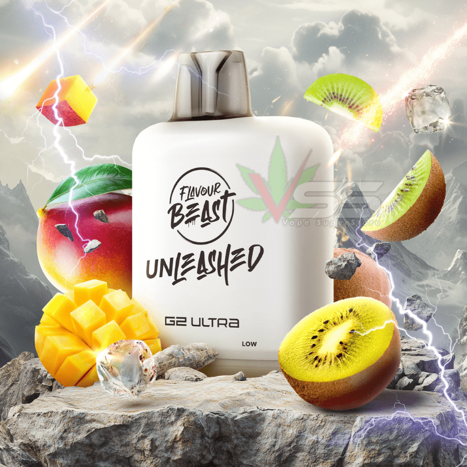 Level X Unleashed G2 Ultra Pod 50k - Kiwi Mango Ice Winkler Vape SuperStore and Bong Shop Manitoba Canada