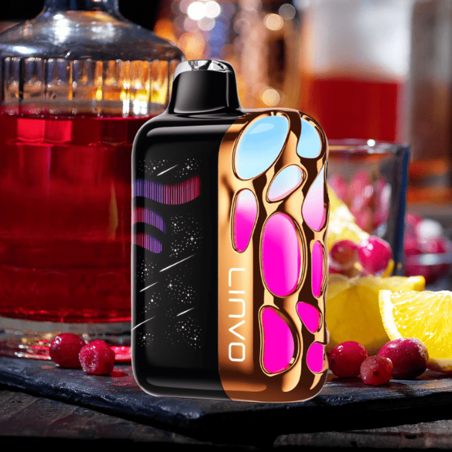 Linvo Rave 60k Disposable Vape-Cranberry Orange Winkler Vape SuperStore and Bong Shop Manitoba Canada