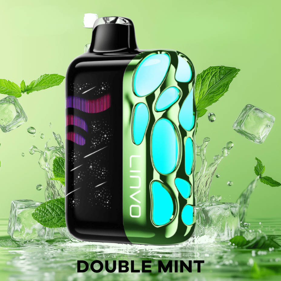 Linvo Rave 60k Disposable Vape-Double Mint Winkler Vape SuperStore and Bong Shop Manitoba Canada