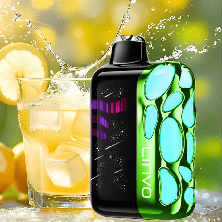 Linvo Rave 60k Disposable Vape-Lemon D 60000 Puffs / 20mg Winkler Vape SuperStore and Bong Shop Manitoba Canada