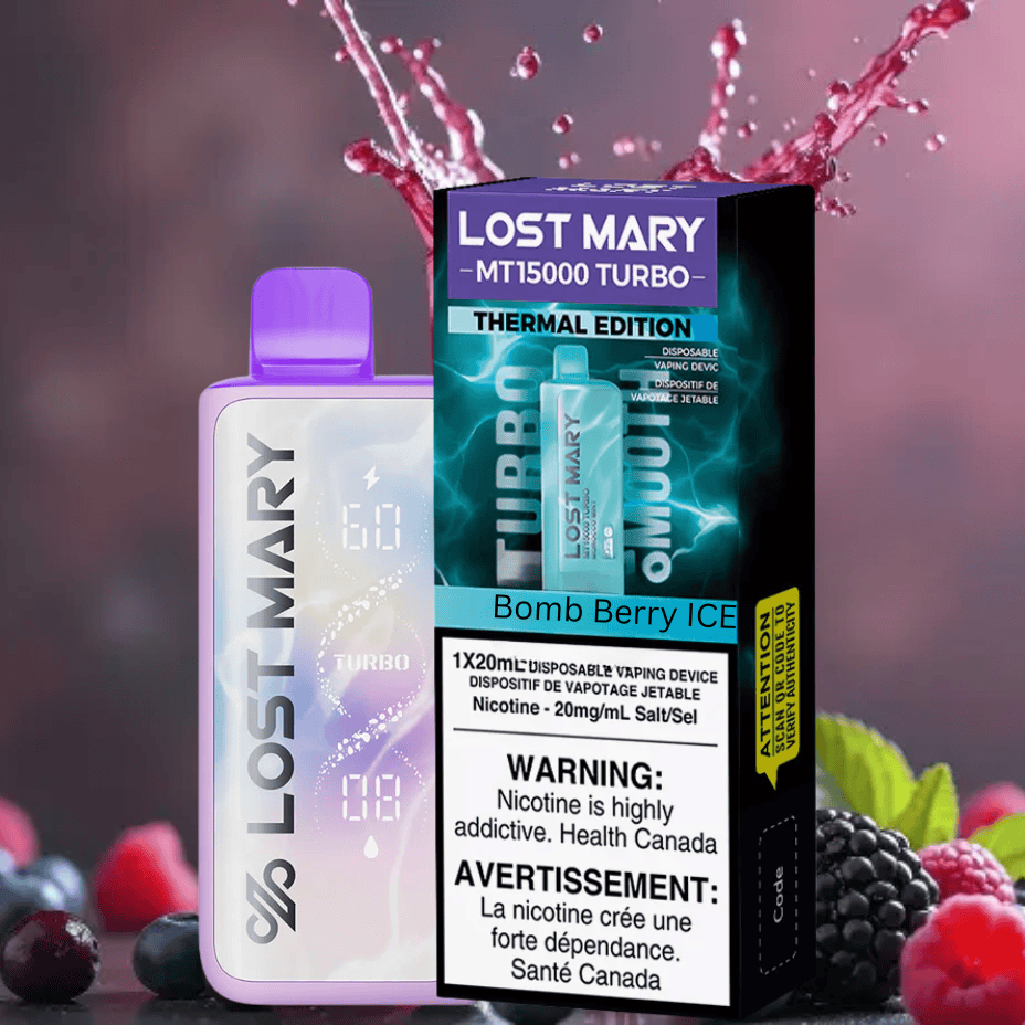 Lost Mary MT50K Turbo Disposable Vape-Berry Bomb Ice Winkler Vape SuperStore and Bong Shop Manitoba Canada